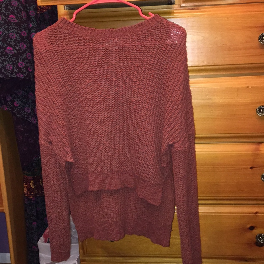 Red sweater